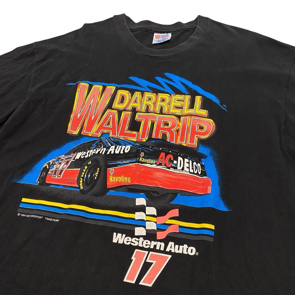 Vintage 1994 Darrell Waltrip #17  NASCAR Tee Shirt Single Stitch USA Made XL